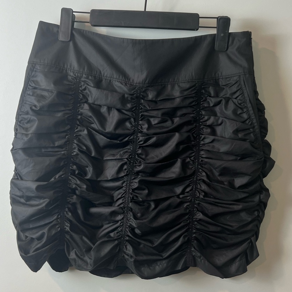 Annika Golf Athletic Skort NWT SZ 8 Bella Skort Black ruching Retail $98